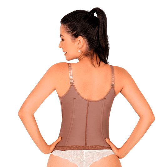 Chaleco Con Tiras Removibles Gafete Frontal Y Varillas