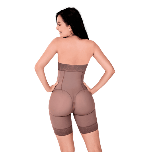 Faja Curvy Strapless Gafete Frontal