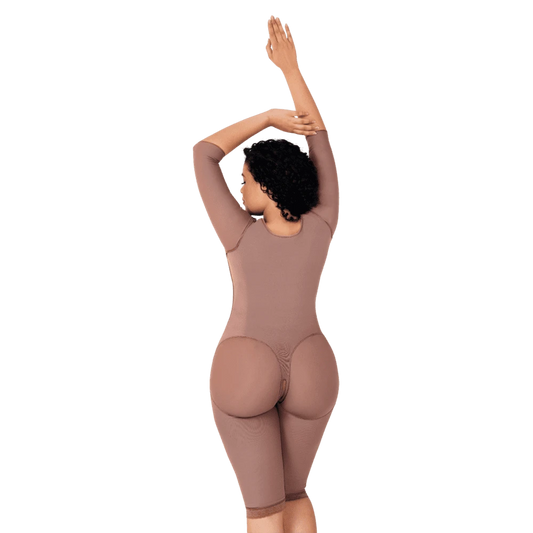 Faja Postquirúrgica Nature con Pinzas y Costuras vista trasera