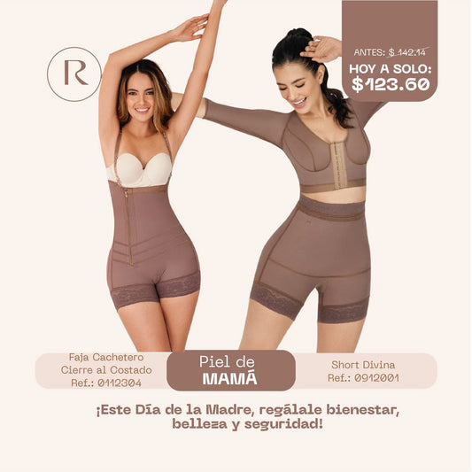 El Regalo Perfecto Para Mamá Short o Faja, Regálale Los Dos