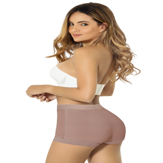 Vista posterior panty rose