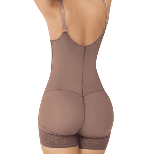 Faja posparto cierre al costado vista trasera