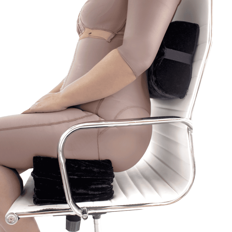 Cojin Postquirurgico Negro FAJAS RENOVA